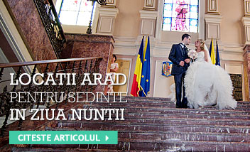 Locatii in Arad! Poze in timpul nuntii