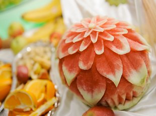 Reducere fructe si ciocolata