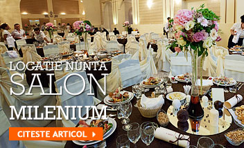 Locatie nunta Arad! Salon Milenium